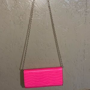 Pink Aldo Gwelilith wristlet/crossbody